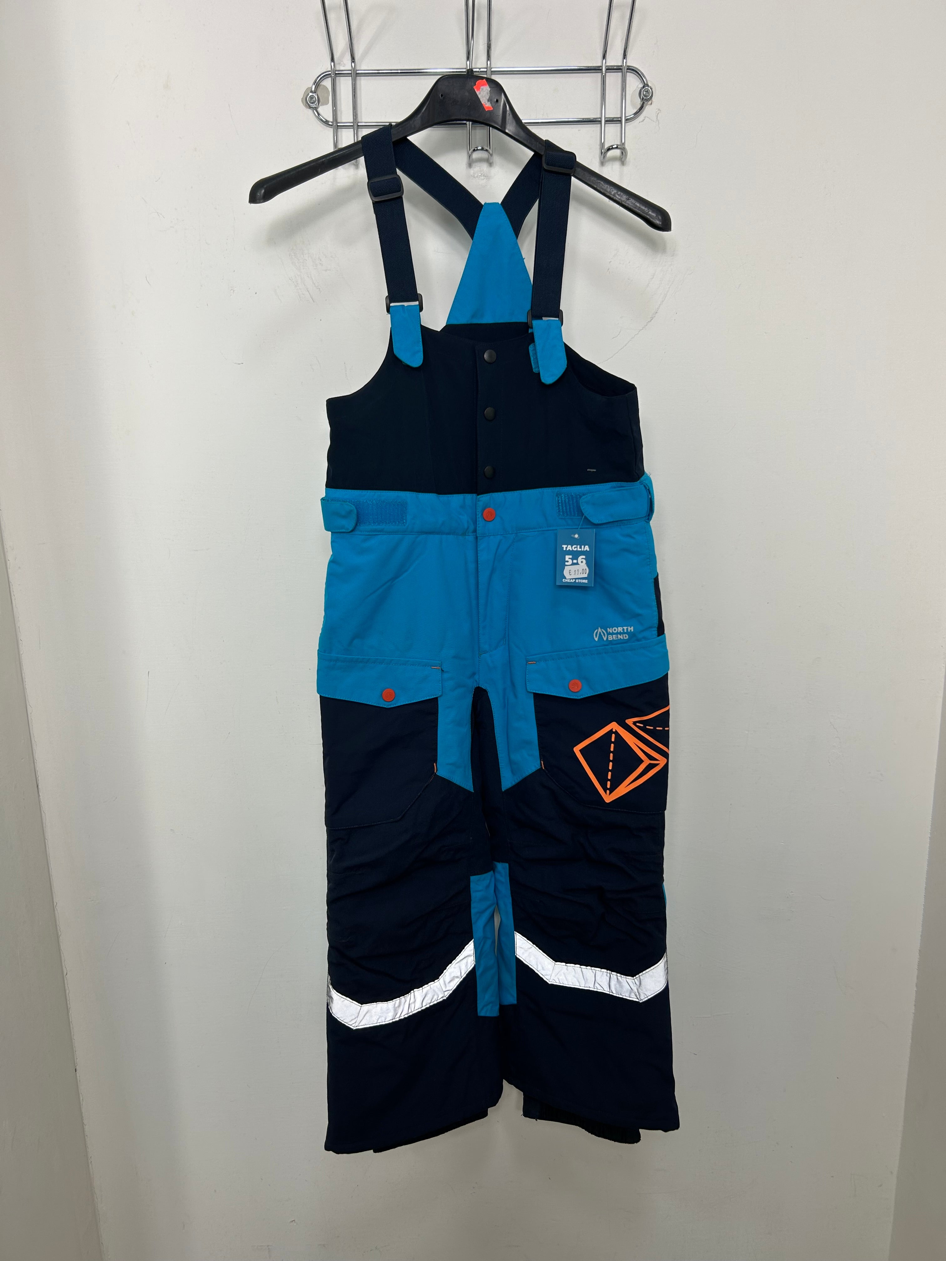 TAGLIA 6 ANNI - salopette north bend